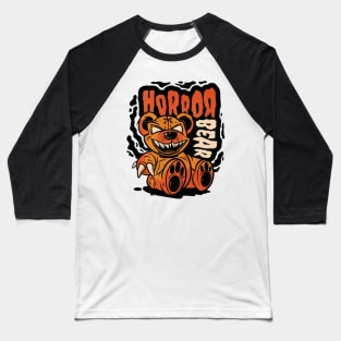 Teddy Bear Horror Toy Baseball T-Shirt